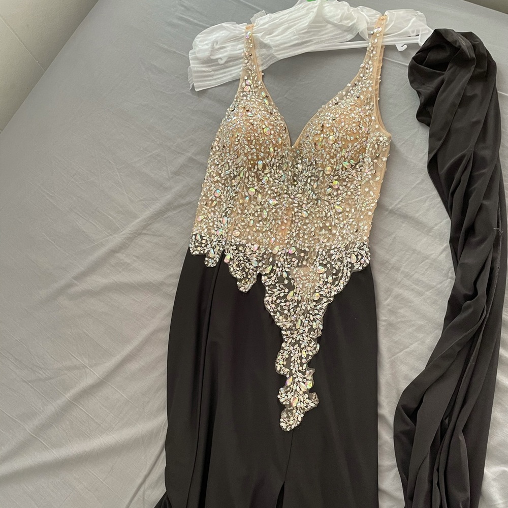 Brand New Elegant Dress with left slit.